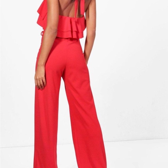 Red jumpsuit - Picture 2 of 9